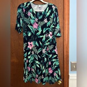 Old Navy Short Sleeve Knit Swing Dress